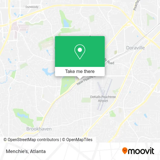 Menchie's map