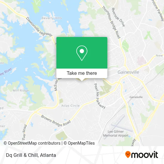 Dq Grill & Chill map