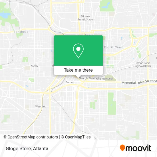 Gloge Store map
