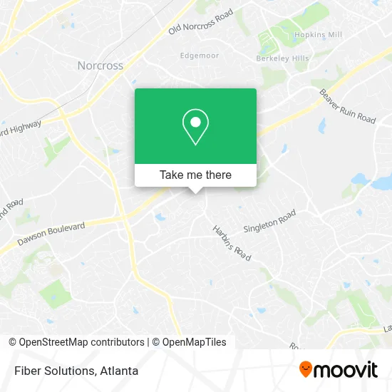 Fiber Solutions map