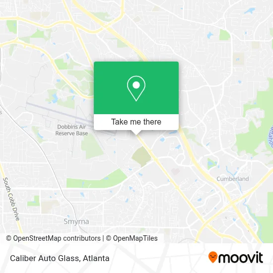 Caliber Auto Glass map