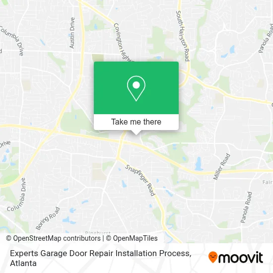 Experts Garage Door Repair Installation Process map