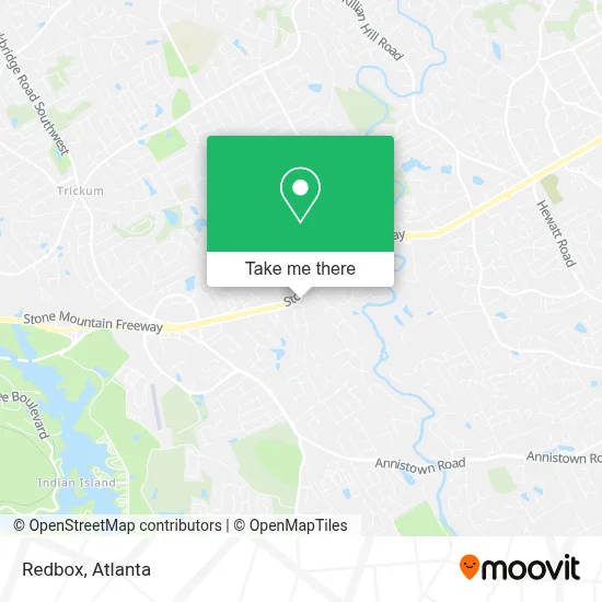 Redbox map
