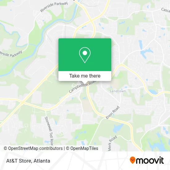 At&T Store map