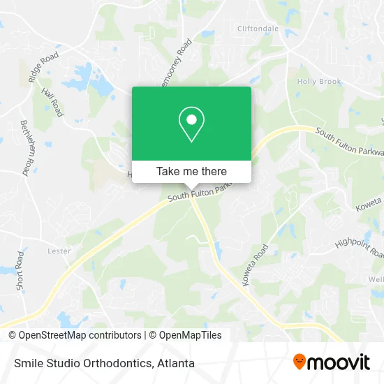 Smile Studio Orthodontics map