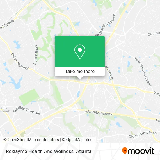 Reklayme Health And Wellness map