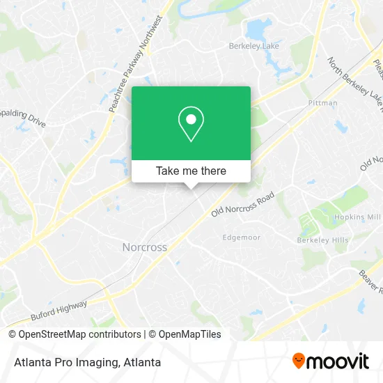 Atlanta Pro Imaging map