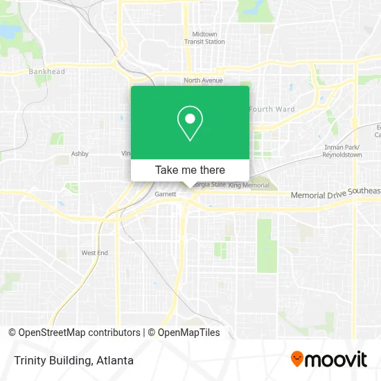 Trinity Building map