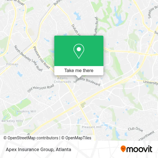Apex Insurance Group map