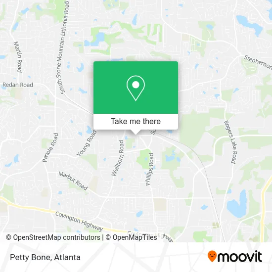 Petty Bone map
