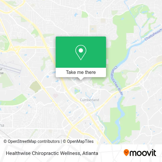 Healthwise Chiropractic Wellness map