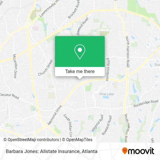Barbara Jones: Allstate Insurance map