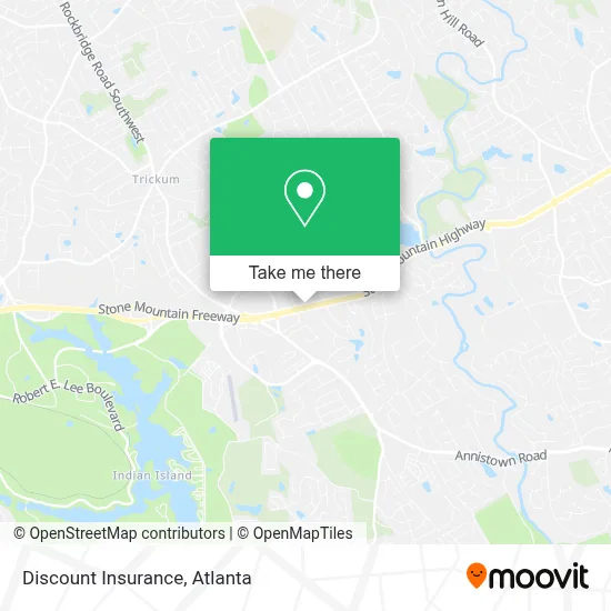 Discount Insurance map