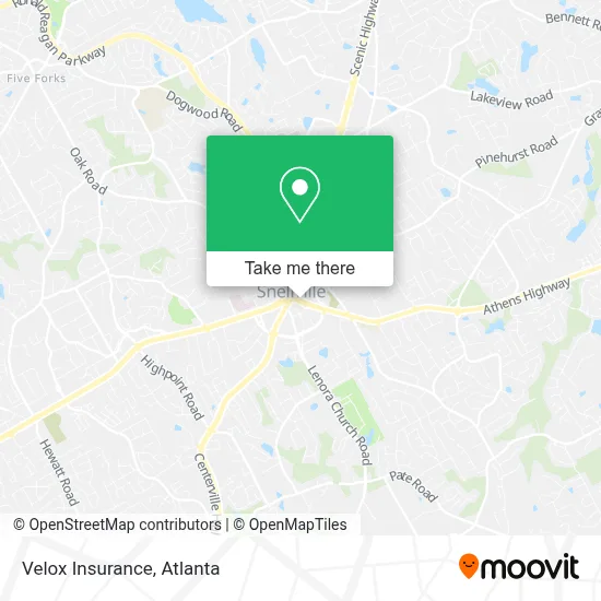 Velox Insurance map