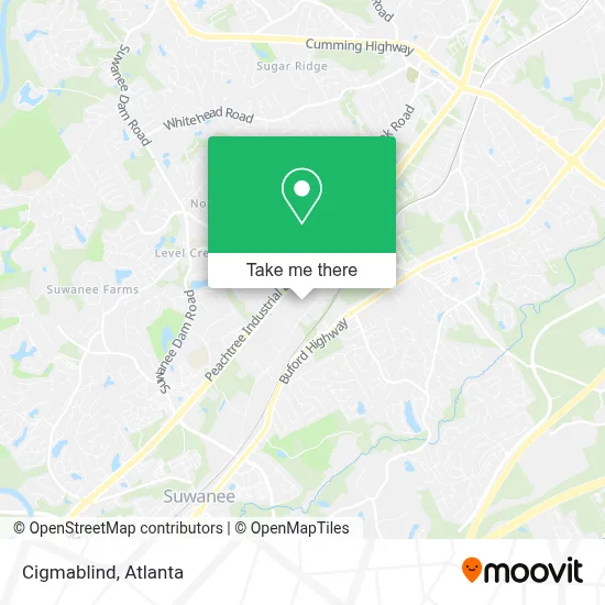 Cigmablind map