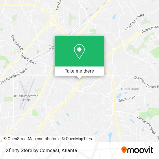 Xfinity Store by Comcast map