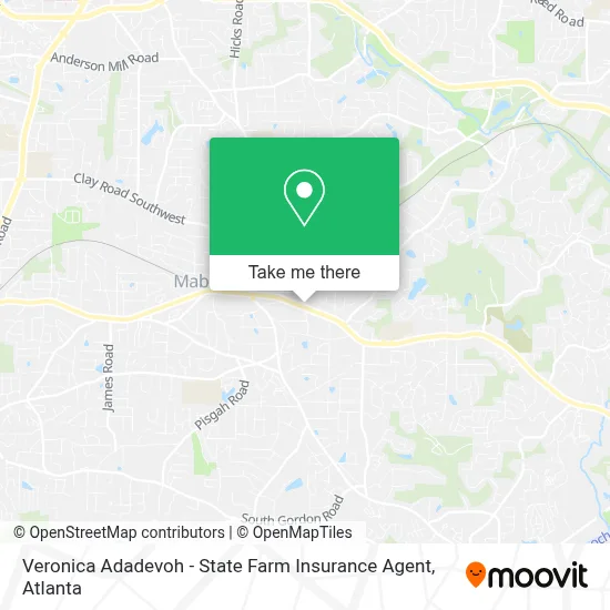 Veronica Adadevoh - State Farm Insurance Agent map