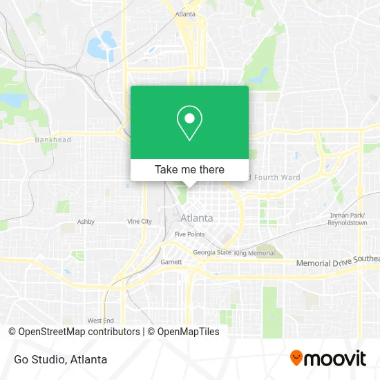 Go Studio map