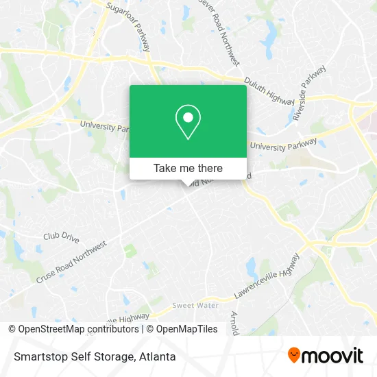 Smartstop Self Storage map