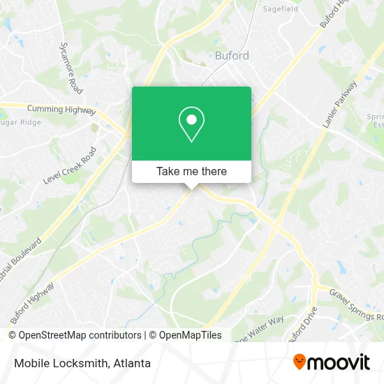 Mobile Locksmith map