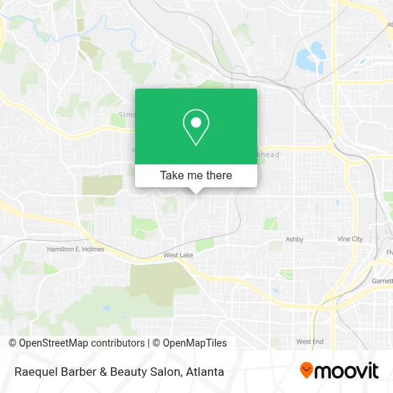 Raequel Barber & Beauty Salon map
