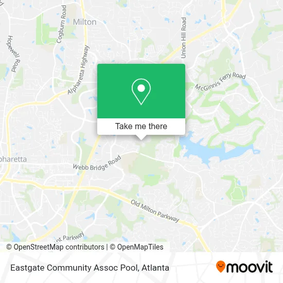 Eastgate Community Assoc Pool map