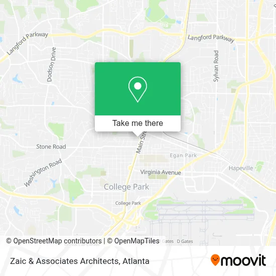 Zaic & Associates Architects map