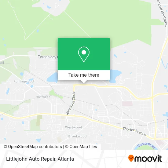 Littlejohn Auto Repair map