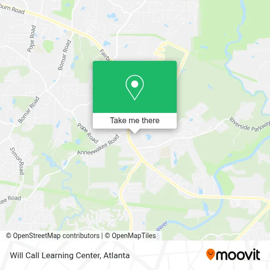 Will Call Learning Center map