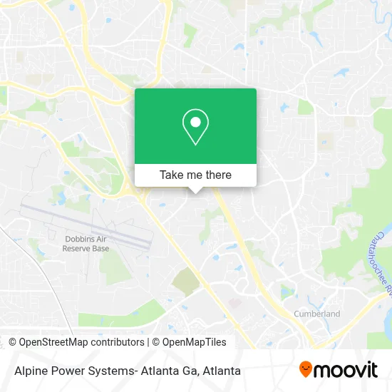 Alpine Power Systems- Atlanta Ga map