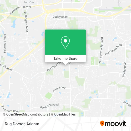 Rug Doctor map