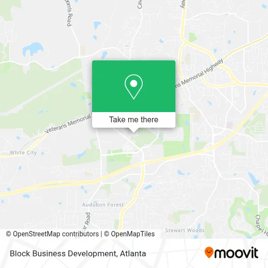 Block Business Development map