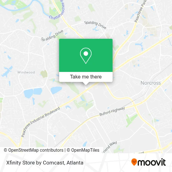 Xfinity Store by Comcast map