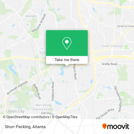 Shorr Packing map