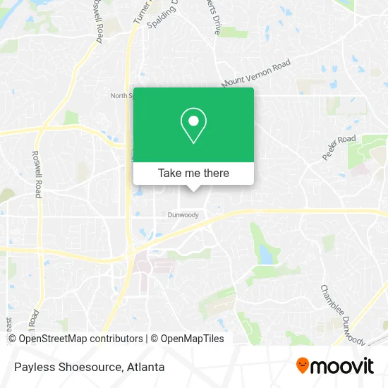 Payless Shoesource map