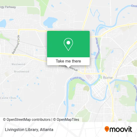 Livingston Library map