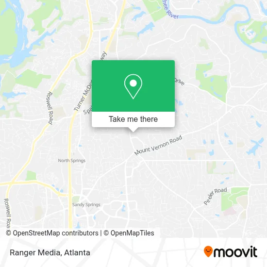 Ranger Media map