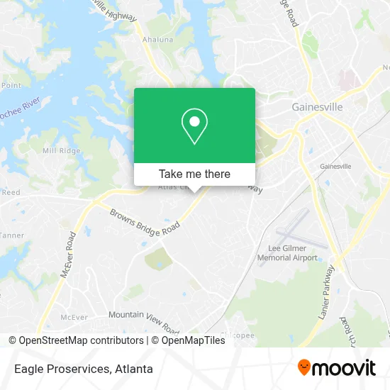 Eagle Proservices map