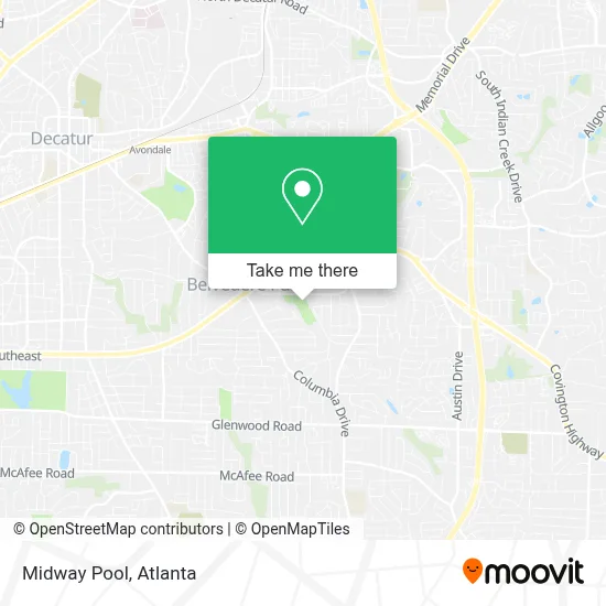 Midway Pool map