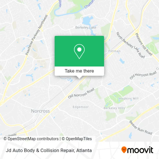 Jd Auto Body & Collision Repair map