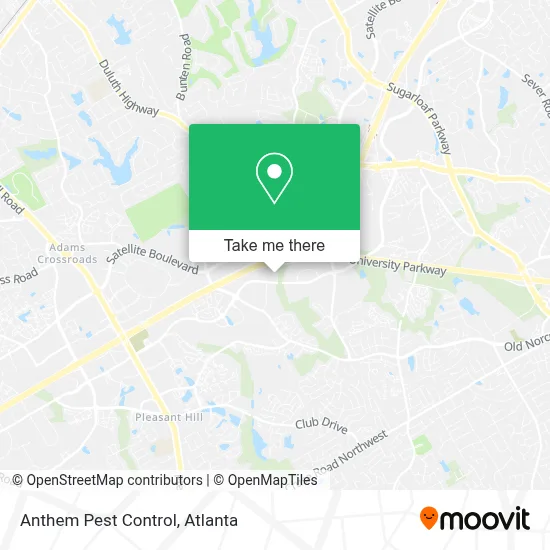 Anthem Pest Control map