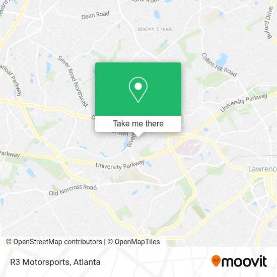 R3 Motorsports map
