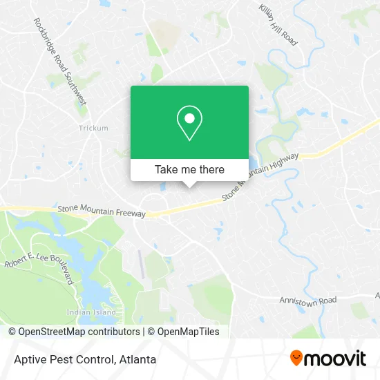 Aptive Pest Control map