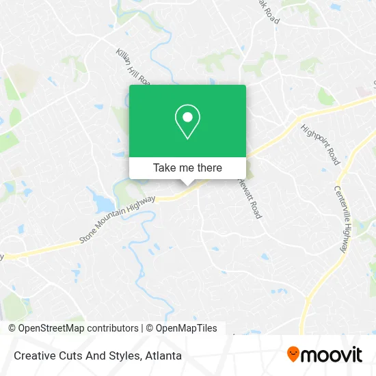 Creative Cuts And Styles map