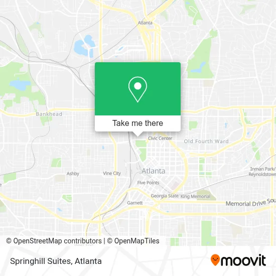 Springhill Suites map