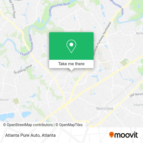 Atlanta Pure Auto map