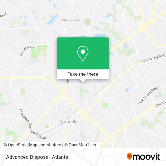 Advanced Disposal map