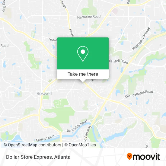 Dollar Store Express map