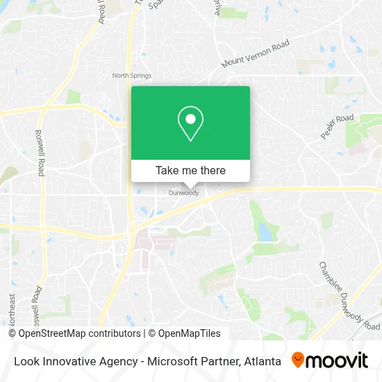 Look Innovative Agency - Microsoft Partner map