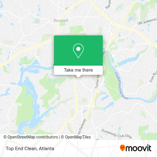 Top End Clean map